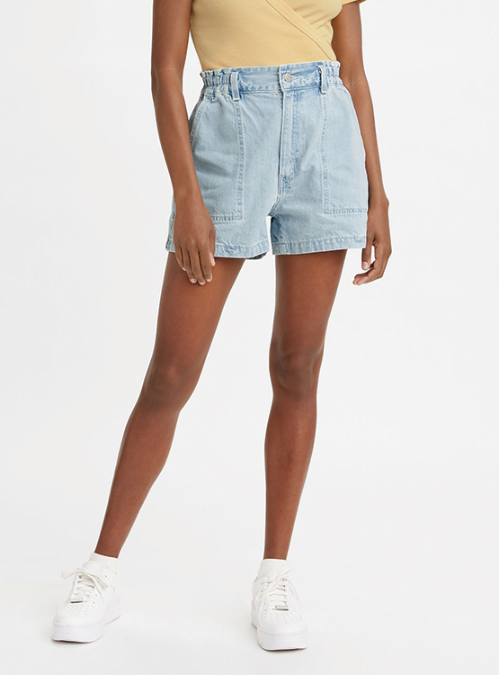SHORT LEVI'S PARA MUJER DE ALGODÓN A-LINE