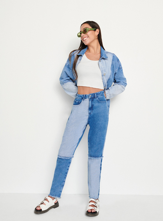 Ripley - JEAN INDEX PARA MUJER PARCHES RETRO