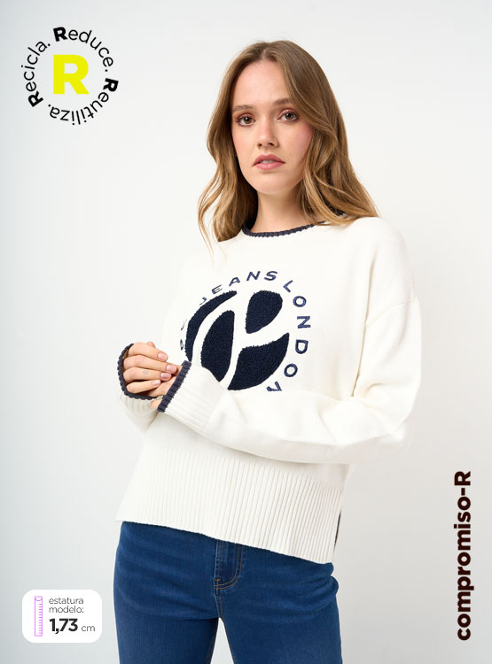 Pepe Jeans Floren T-Shirt Femme - Manches Longues Col Rond