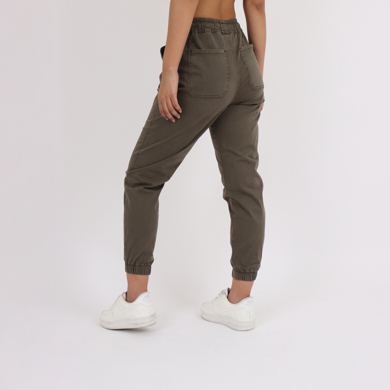 Pantalón Deportivo Para Mujer KOI French Bull F700 - Negro - Talla XL - Tobillo Ajustado