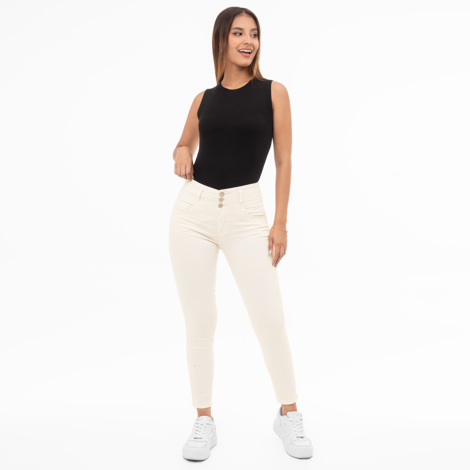 PANTALÓN SKINNY MUJER PIONIER CRYSSEL - 6
