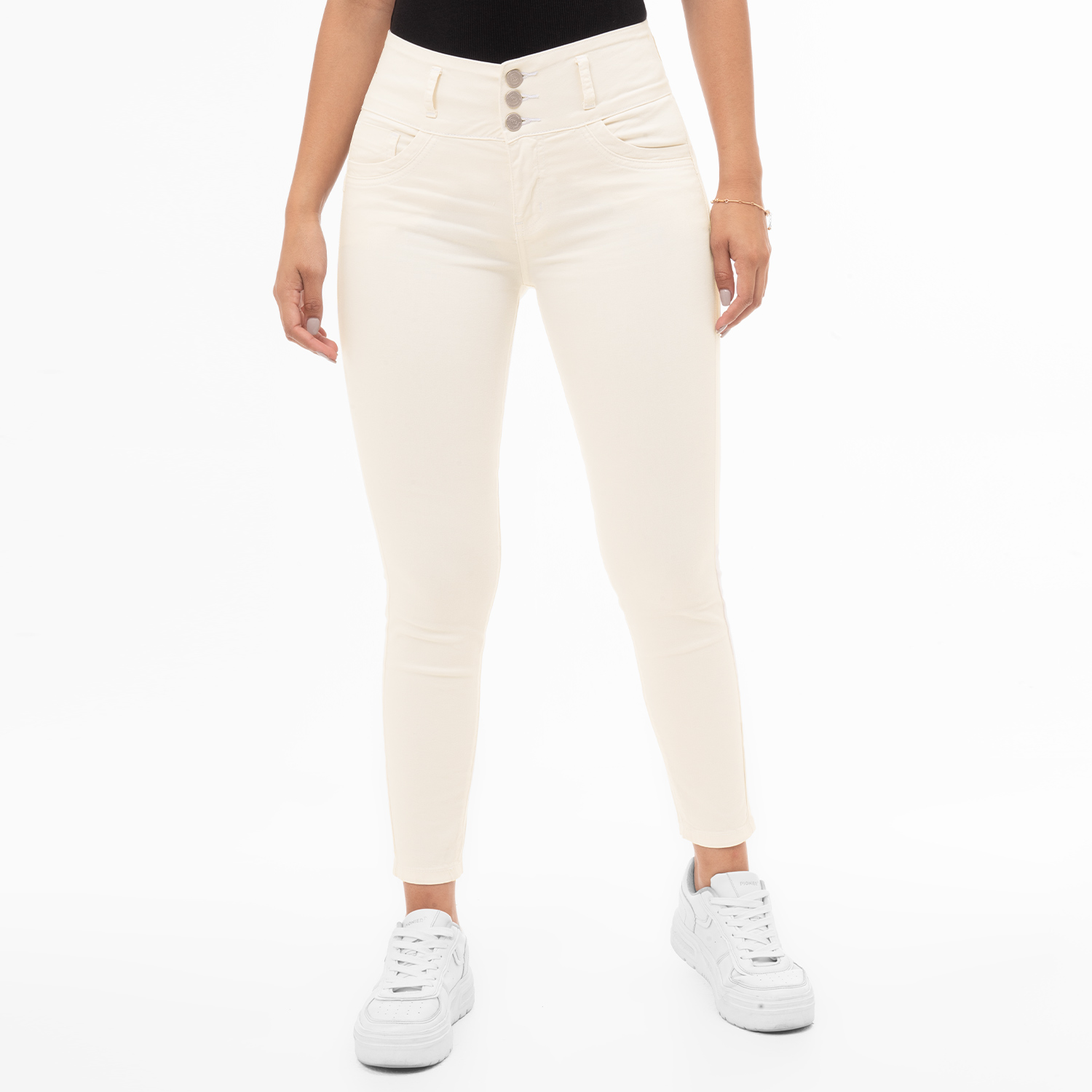 PANTALÓN SKINNY MUJER PIONIER CRYSSEL - 1