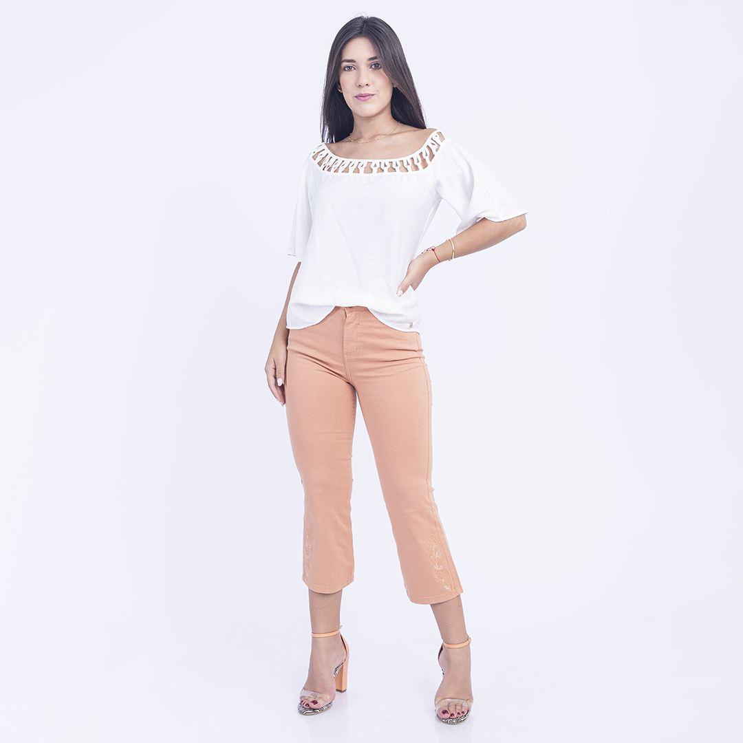 PANTALÓN FLARE MUJER SODA BLUES THERESA - 5