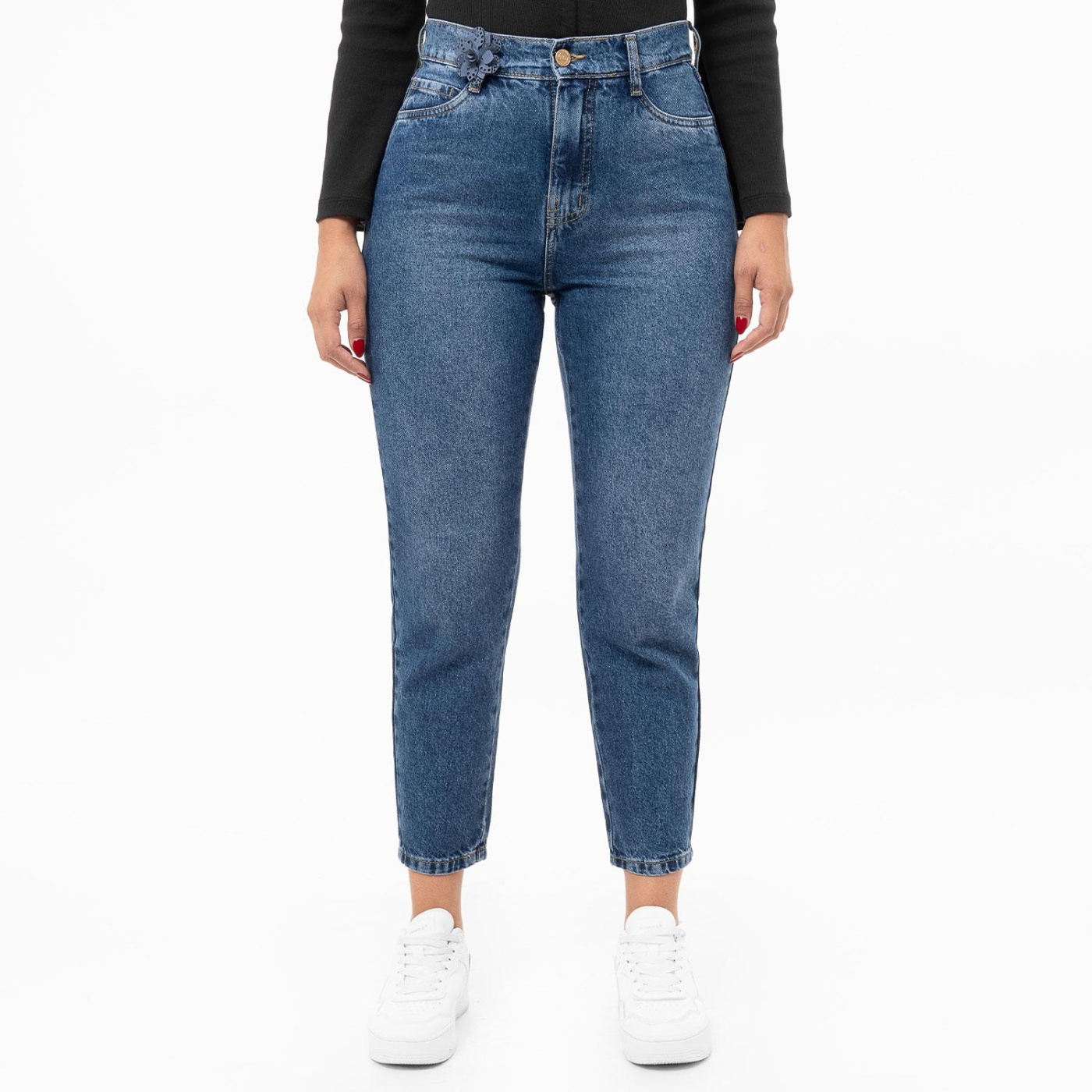 JEAN ALGODÓN MOM MUJER PIONIER PILYC B - 1