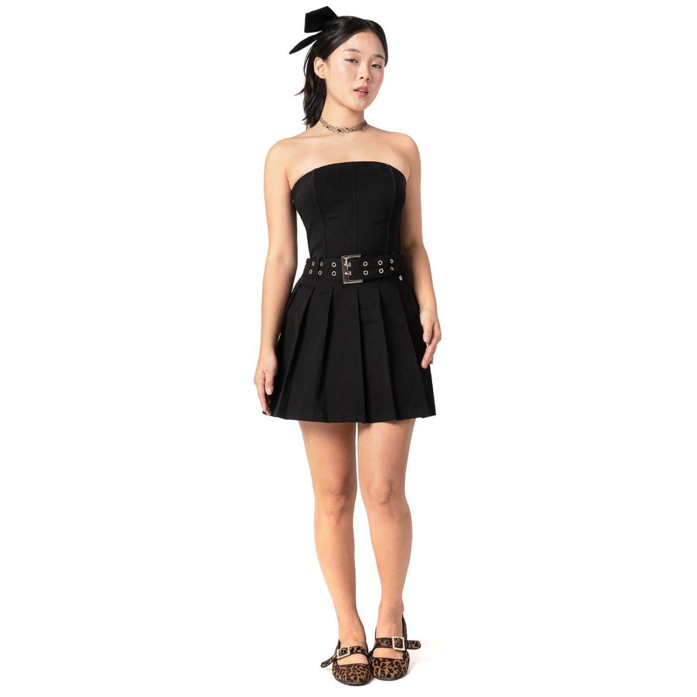 VESTIDO MUJER SQUEEZE NEGRO ANNALY - 1