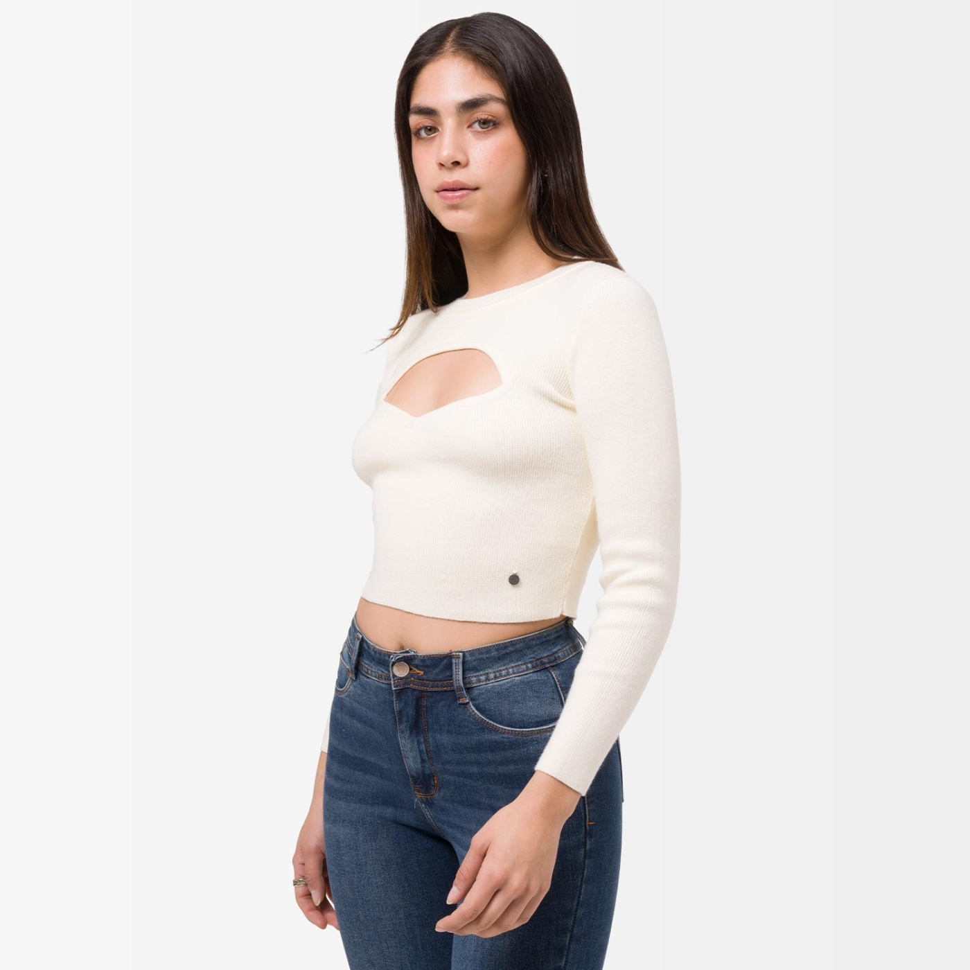 CHOMPA MANGA LARGA MUJER SQUEEZE BRUNNAH HILOS - 2