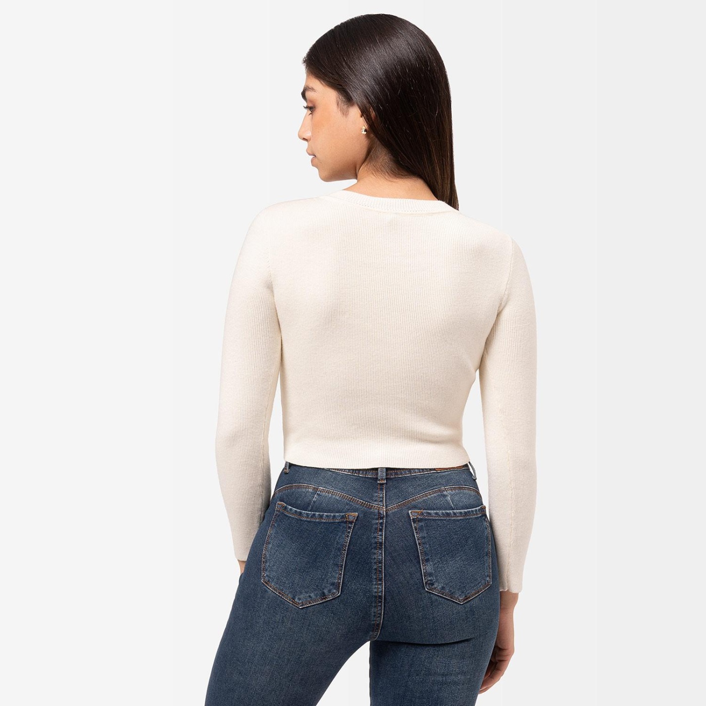 CHOMPA MANGA LARGA MUJER SQUEEZE BRUNNAH HILOS - 3