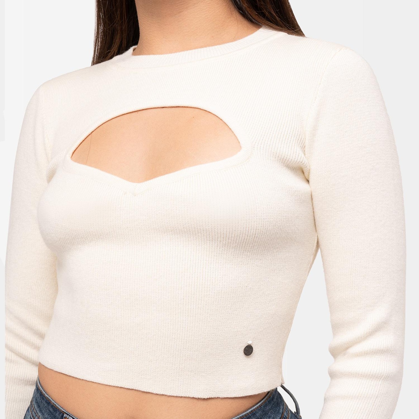 CHOMPA MANGA LARGA MUJER SQUEEZE BRUNNAH HILOS - 4