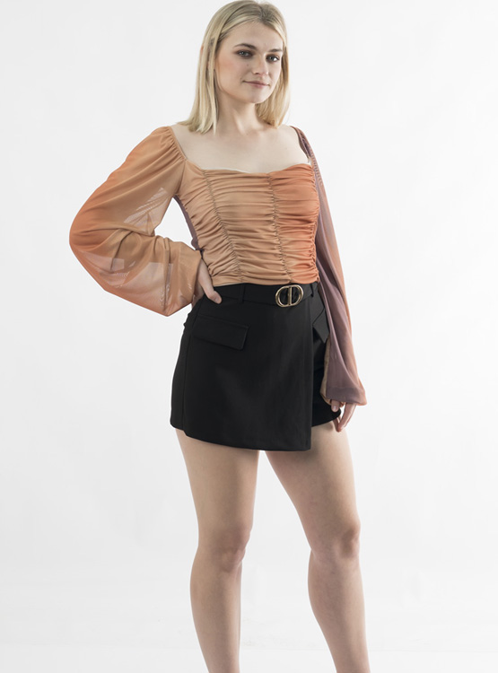 POLO MANGA LARGA MUJER BLACKOUT BRENDA - 1
