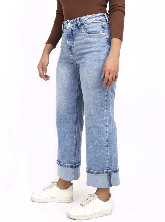 JEAN STRAIGHT MUJER KAYRA POBLET PERFECT FIT ALGODÓN - 3