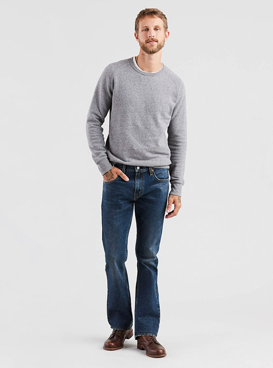 LEVI'S JEAN 527 SLIM BOOTCUT FIT