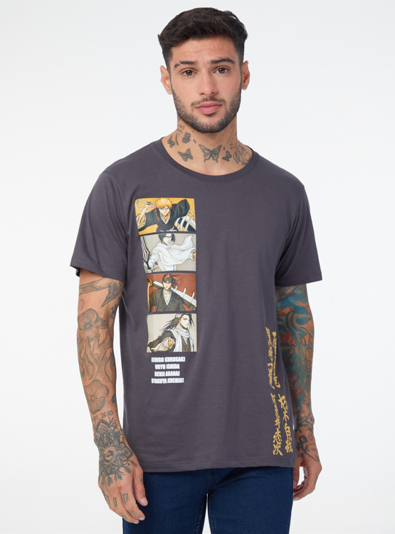 Ripley - POLO INDEX PARA HOMBRE MANGA CORTA ESTAMPADO ONE BLEACH