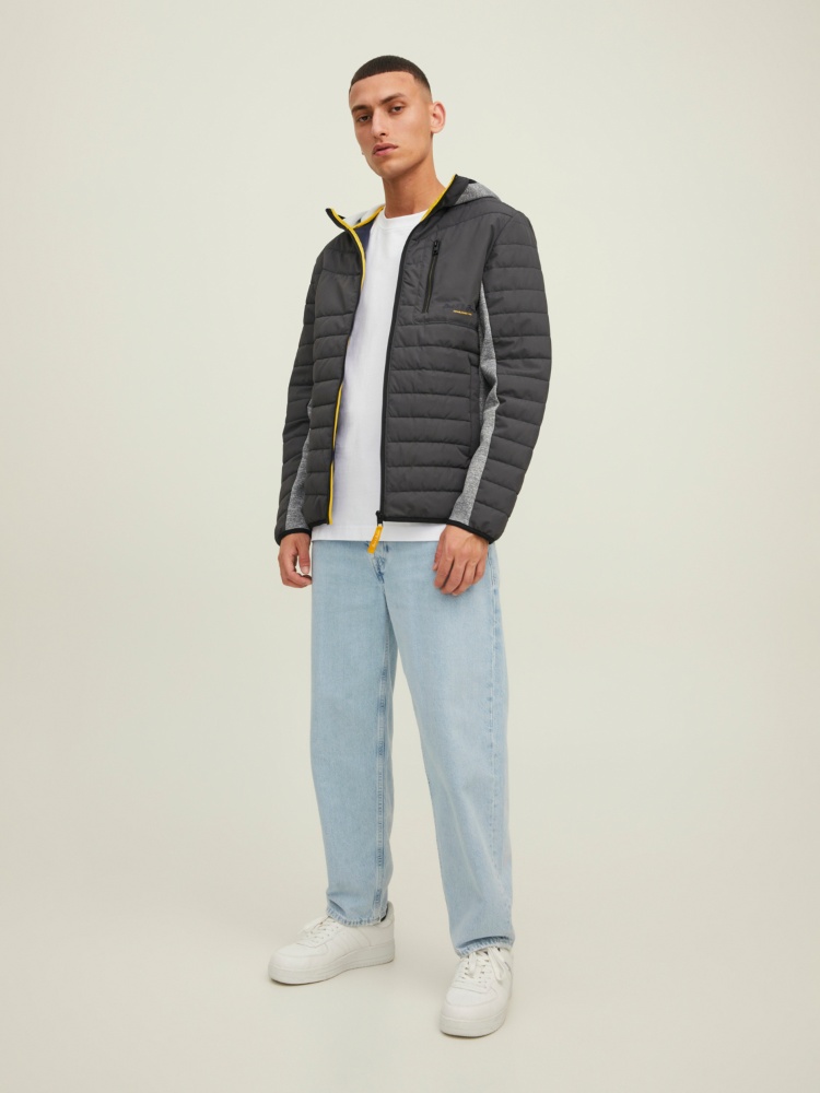JACK & JONES Jprblualves Giacca Ibrida Uomo – Autunnale, Con Cappuccio, Leggera E Confortevole