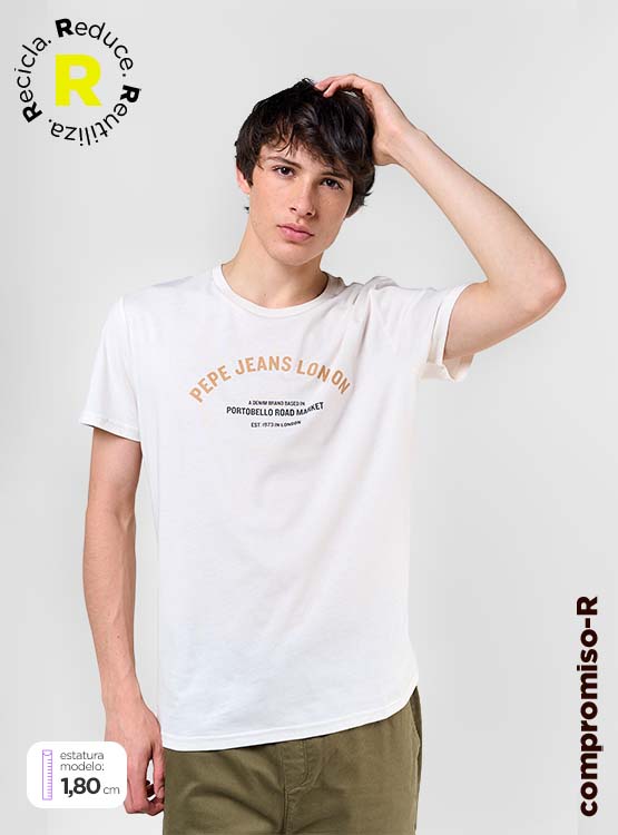 Pepe Jeans Arancione Cotton Men Polo