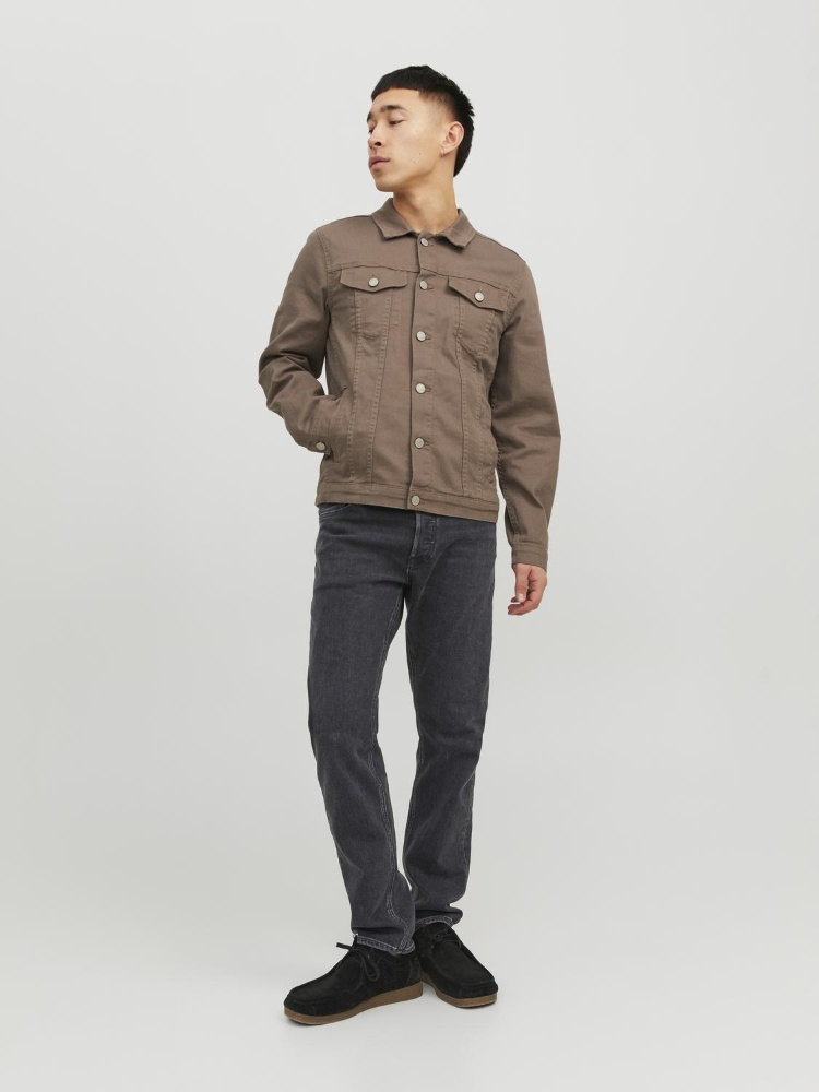 JACK & JONES Jeans Uomo JJIMKE JJORIGINAL JJ 156 NOOS – Vestibilità Conica E Comfort Quotidiano