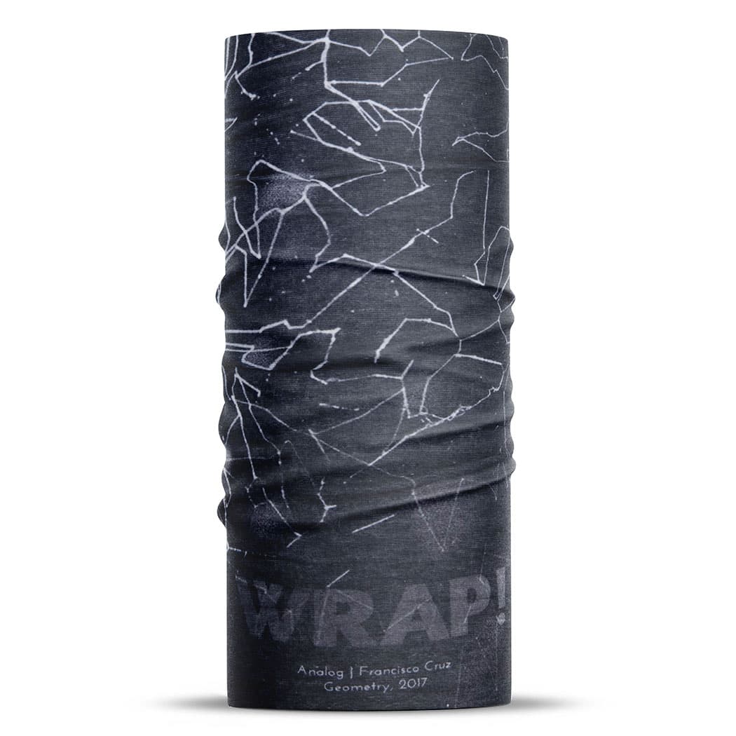 PAÑUELO WILD LAMA WRAP GEOMETRY MULTICOLOR - 1