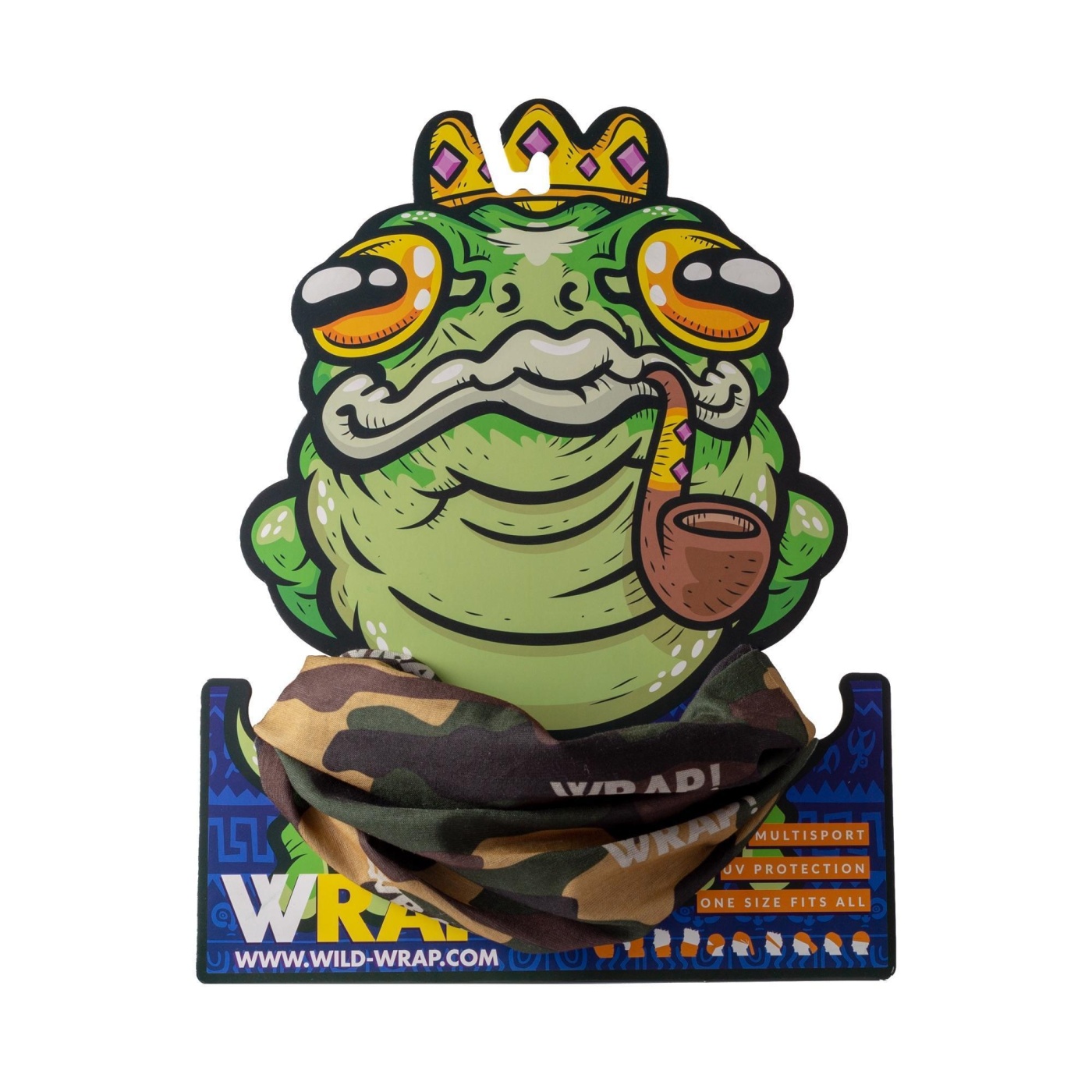 PAÑUELO WILD LAMA WRAP CLASSIC MILITARY MULTICOLOR - 2