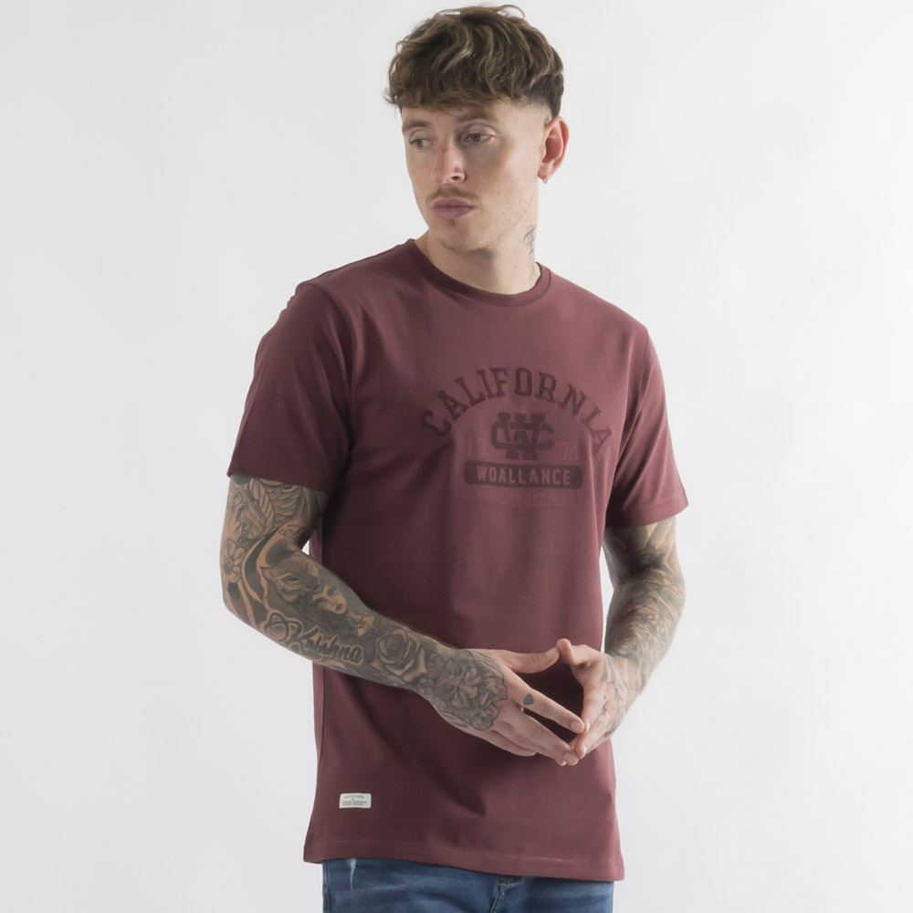 POLO MANGA CORTA ALGODÓN HOMBRE WOALLANCE PREMIUM CALIFORNIA - 1