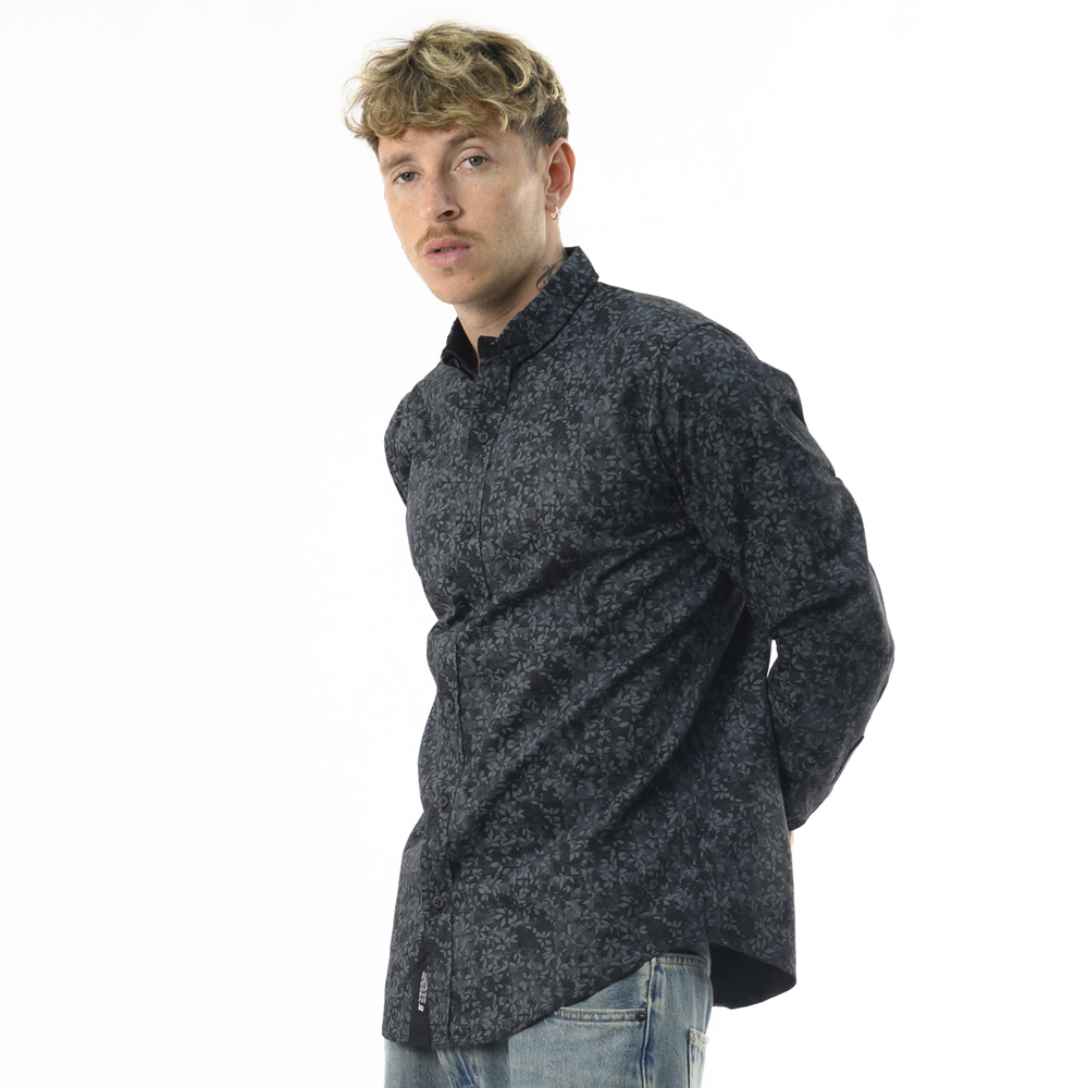CAMISA MANGA LARGA ALGODÓN HOMBRE BLACKOUT NITRO H24 - 2