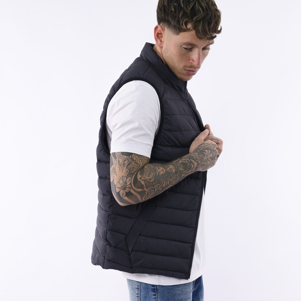 CHALECO HOMBRE BLACKOUT NEGRO NEW TIGER - 2