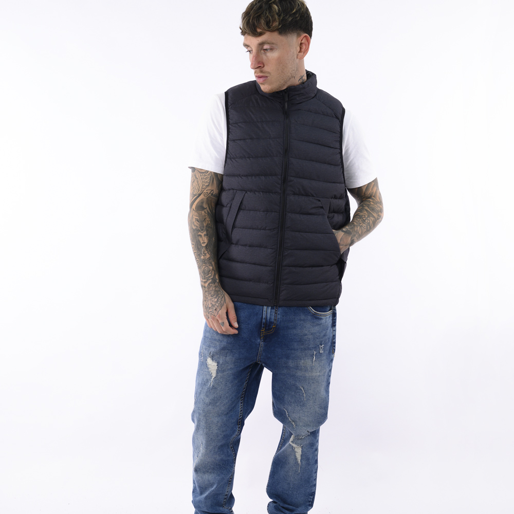 CHALECO HOMBRE BLACKOUT NEGRO NEW TIGER - 3