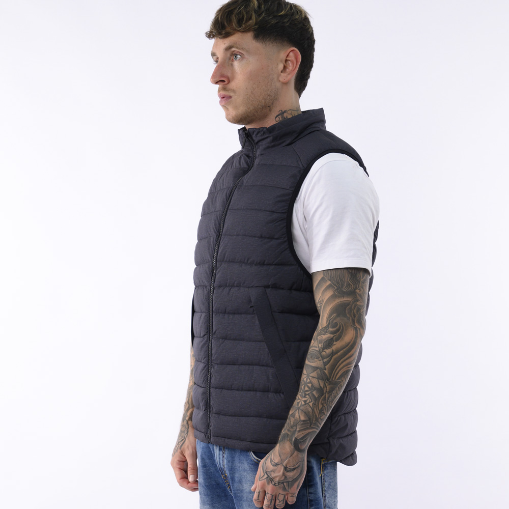 CHALECO HOMBRE BLACKOUT NEGRO NEW TIGER - 4
