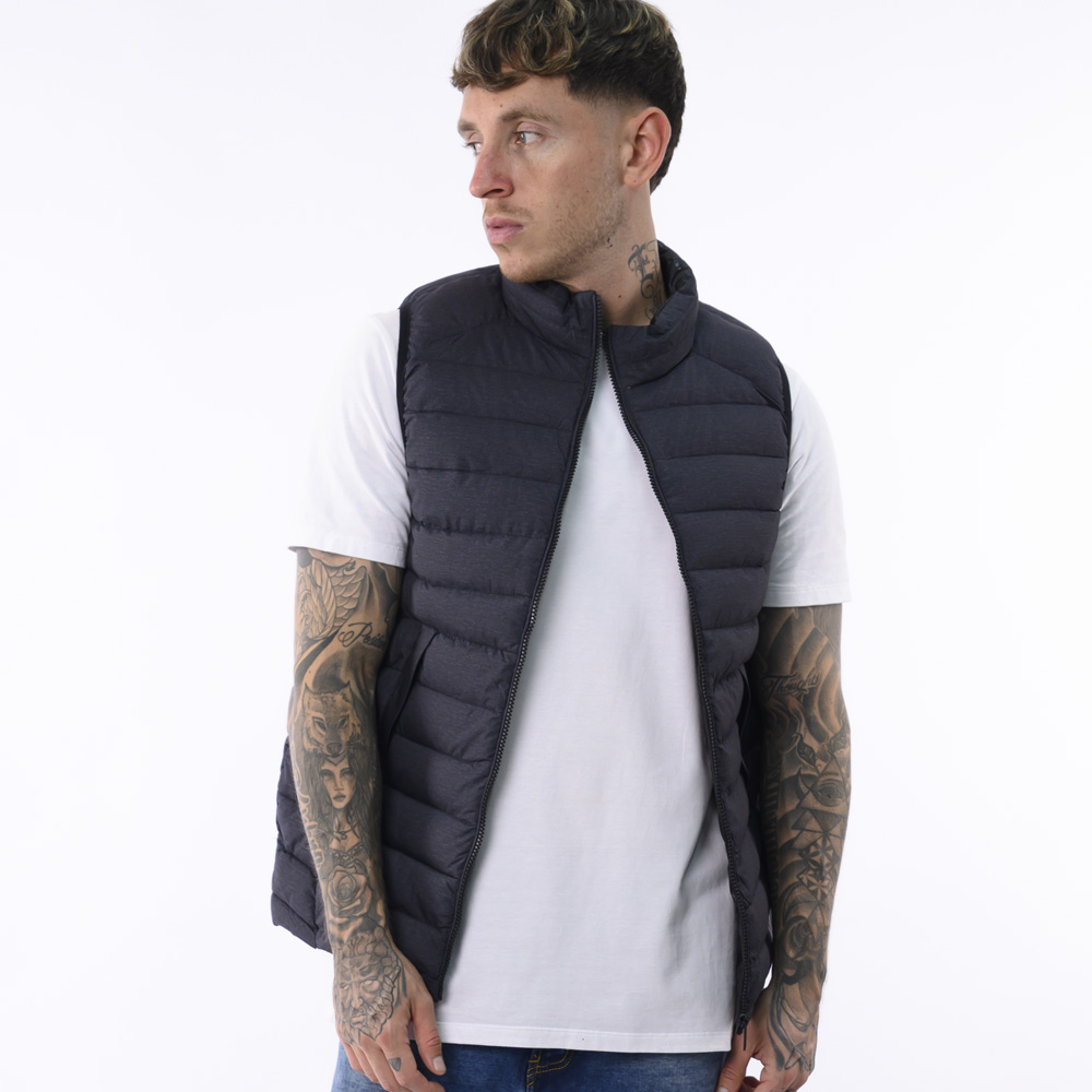 CHALECO HOMBRE BLACKOUT NEGRO NEW TIGER - 1