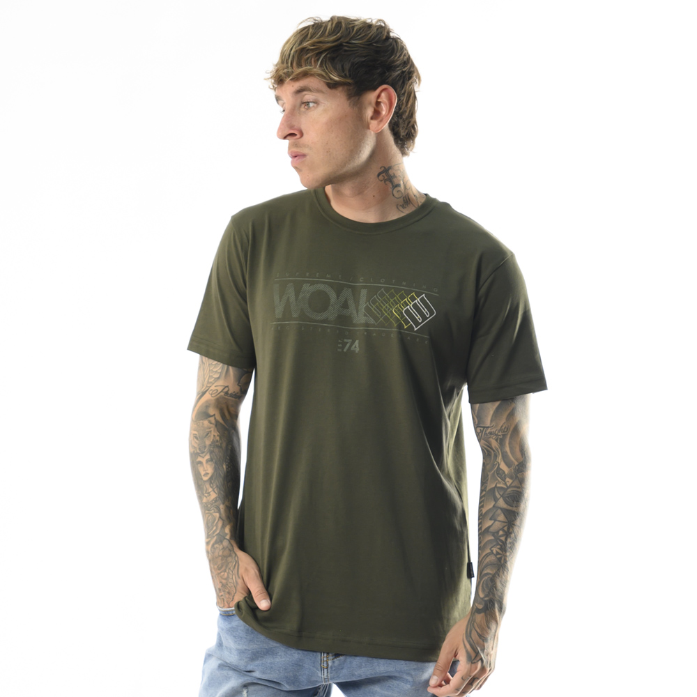 POLO MANGA CORTA ALGODÓN HOMBRE WOALLANCE CLASICO 003 H24 - 1