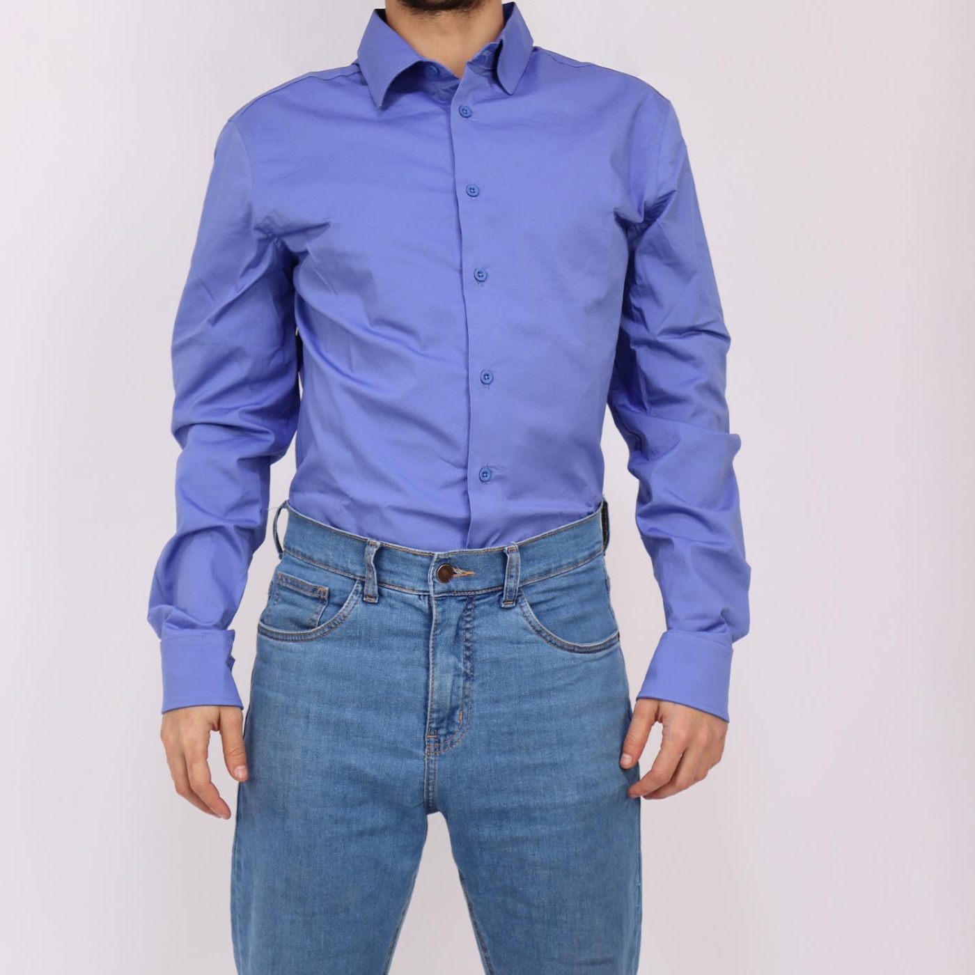 CAMISA MANGA LARGA HOMBRE KAYRA MAN SLIM SB - 1