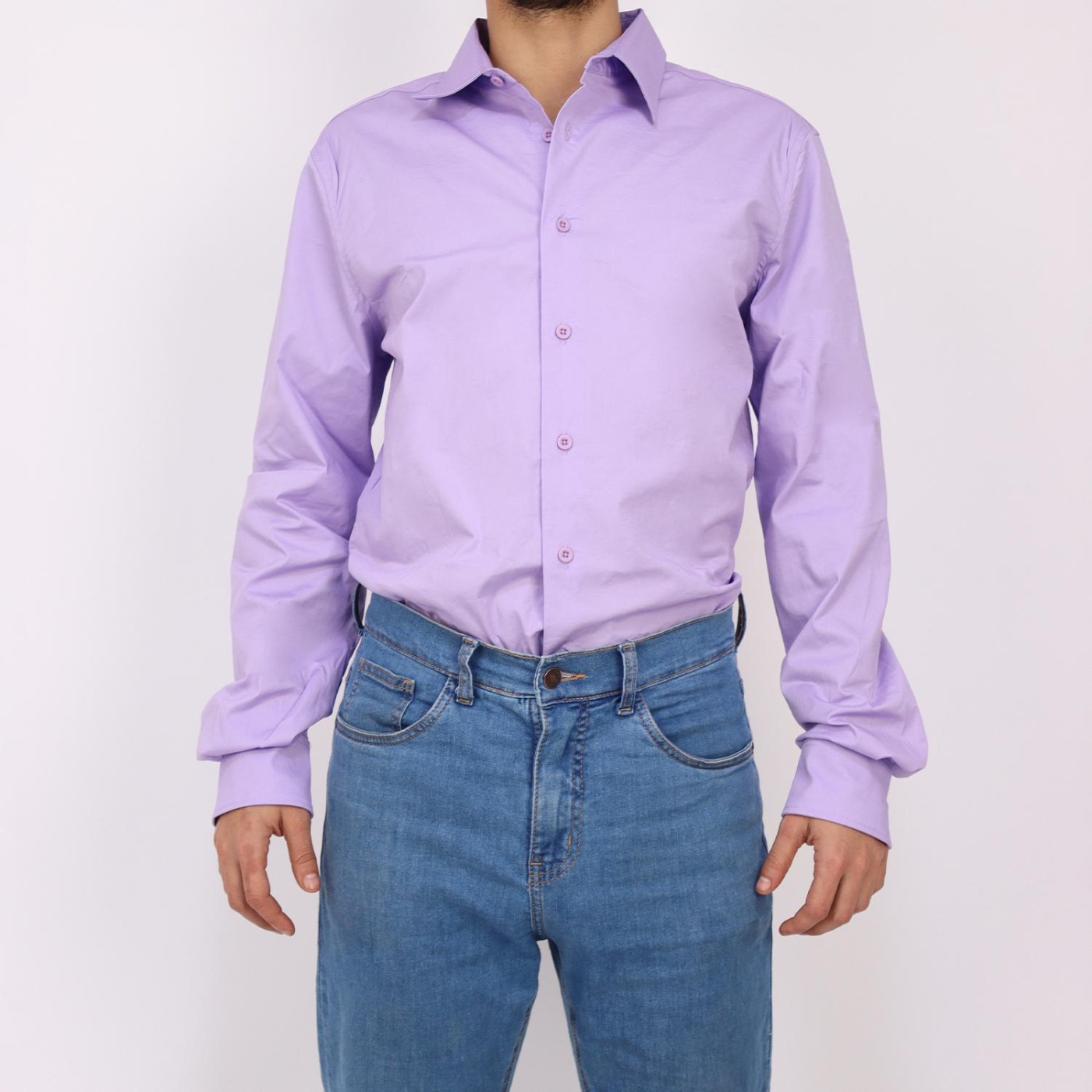 CAMISA MANGA LARGA HOMBRE KAYRA MAN SLIM SB - 1
