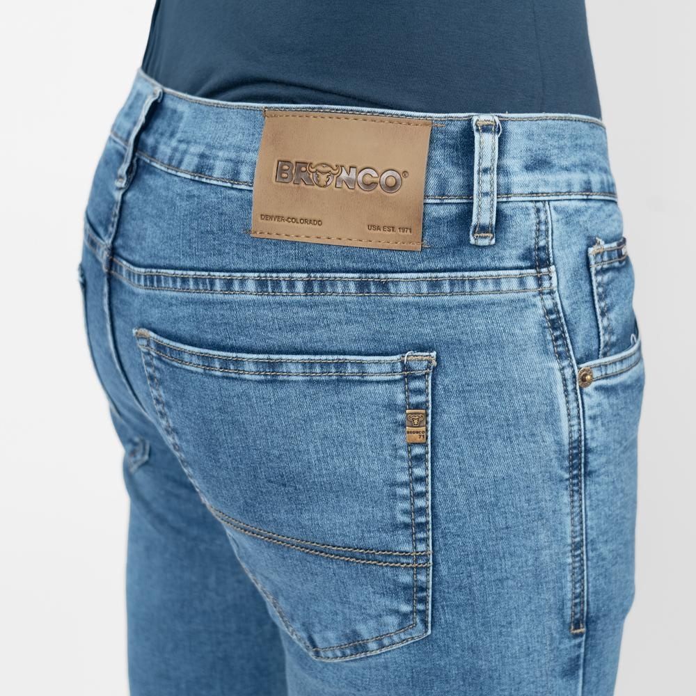 JEANS ALGODÓN SKINNY PITILLO HOMBRE BRONCO BSC SK CHESTER II - 3