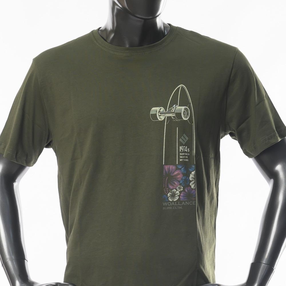 POLO MANGA CORTA ALGODÓN HOMBRE WOALLANCE CLASICO 015 H24 - 4