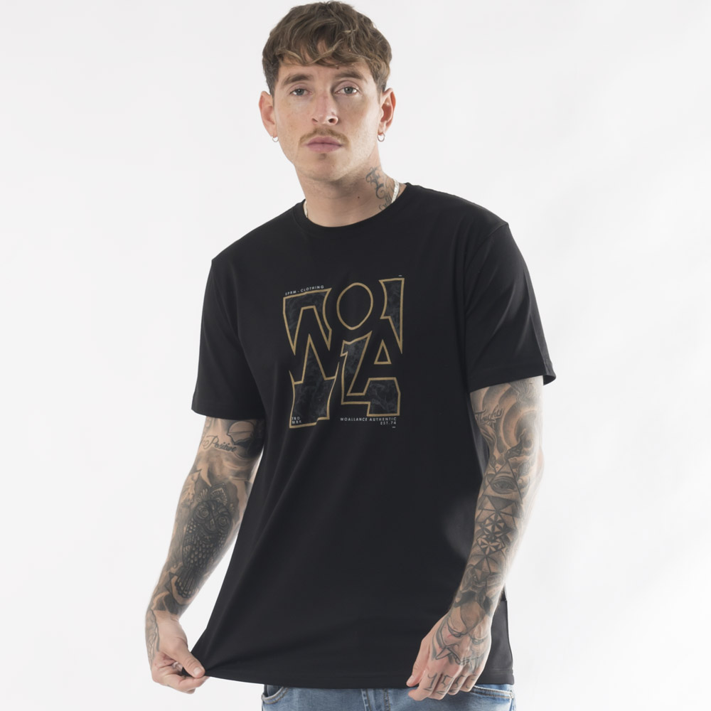 POLO MANGA CORTA ALGODÓN HOMBRE WOALLANCE CLASICO 027 H24 - 2