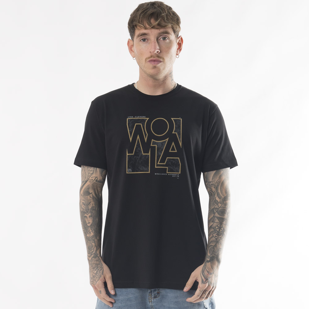 POLO MANGA CORTA ALGODÓN HOMBRE WOALLANCE CLASICO 027 H24 - 1
