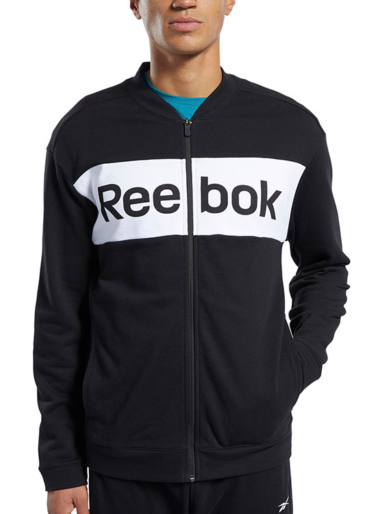 BUZO CONJUNTO HOMBRE REEBOK TE LINEAR LOGO FRENCH TERRY TRACKSUIT