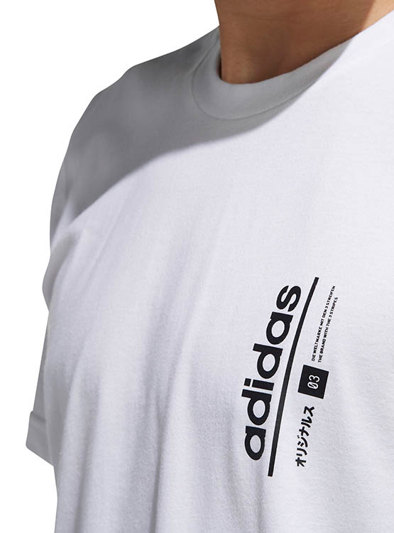 ADIDAS POLO FRONT AND BACK GRAPHIC T-SHIRT
