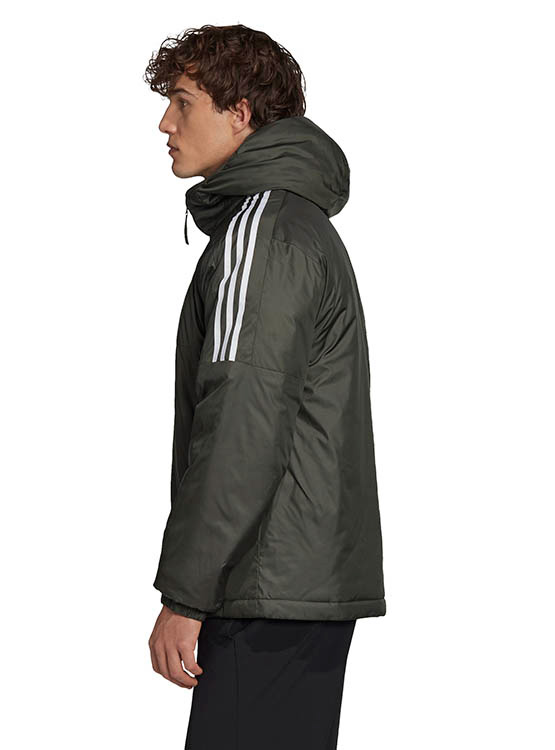 CASACA TÉRMICA ADIDAS PARA HOMBRE ESSENTIALS CON CAPUCHA