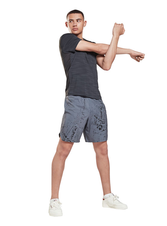 POLO DEPORTIVO HOMBRE REEBOK GS6689 WORKOUT READY ACTIVCHILL SHORT ...