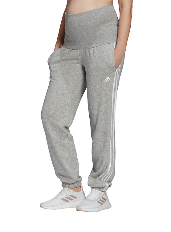 PANTALÓN DE BUZO ADIDAS PARA MUJER MATERNIDAD ESSENTIALS 3 TIRAS