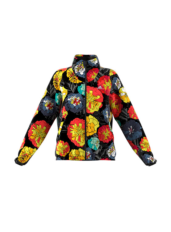 Ripley - CHAQUETA ADIDAS PARA MUJER POLIÉSTER RUN FAST FLOWER