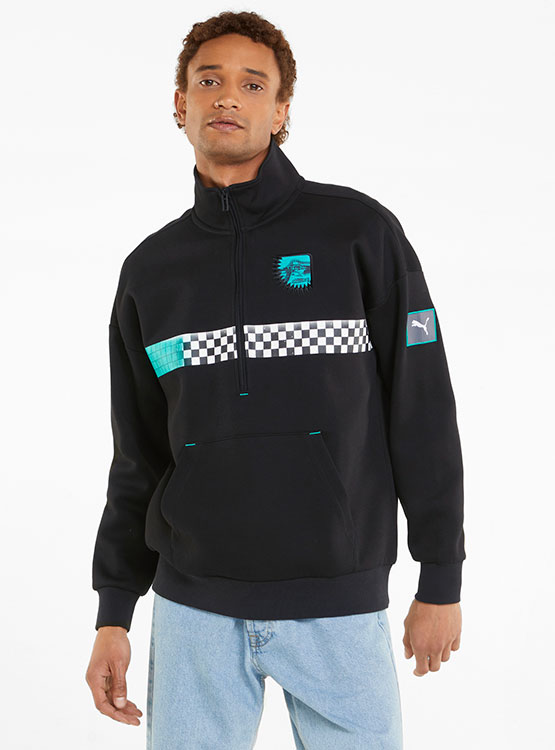 Ripley - POLERA PUMA PARA HOMBRE MAPF1 VINTAGE SWEATER