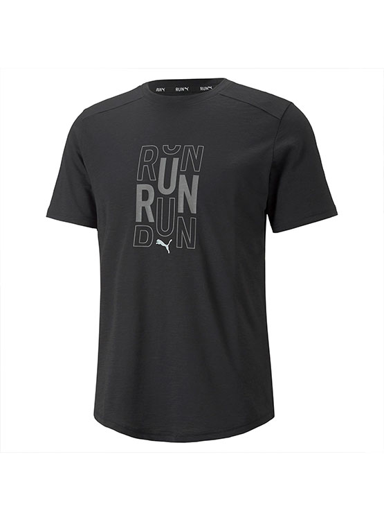 Short-sleeve Sports T-shirt Puma 522423 38 Yellow