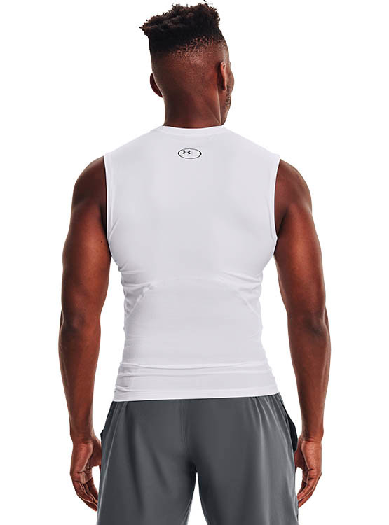 POLO BVD RUNNING HOMBRE UNDER ARMOUR 1361522-100 BLANCO - 2
