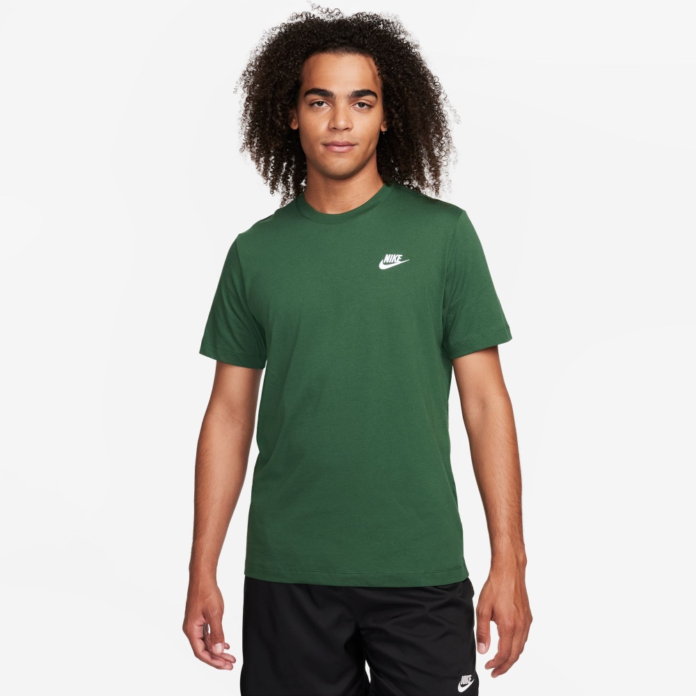 POLO DEPORTIVA HOMBRE NIKE M NSW CLUB TEE AR4997-323 ALGODÓN VERDE - 1