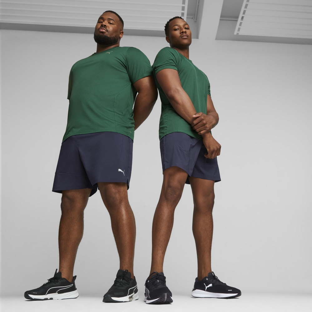 POLO DEPORTIVO HOMBRE PUMA 523150 43 RUN FAVORITE SS TEE M VERDE