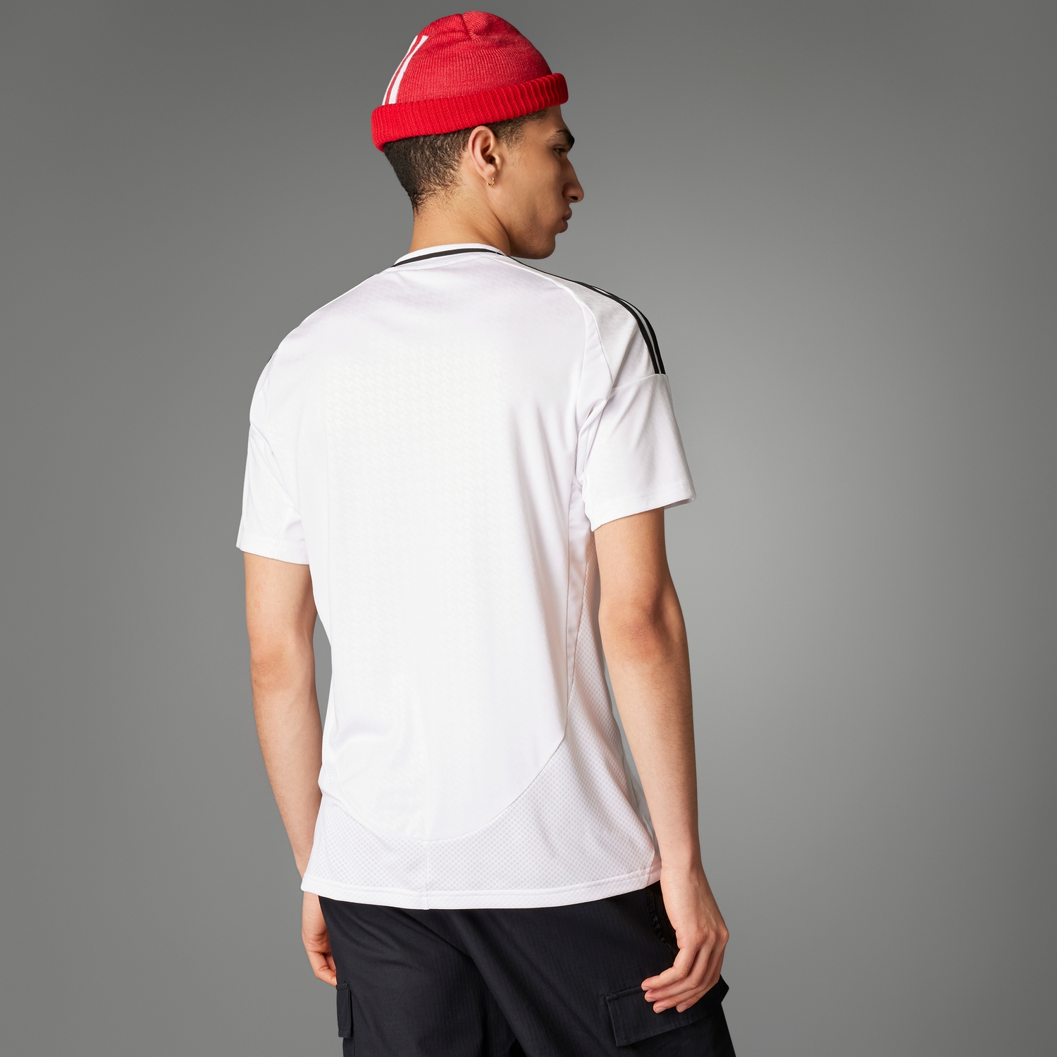 CAMISETA FÚTBOL HOMBRE ADIDAS DEPORTIVA IU5011 OUTDOOR TERREX MULTI CIERRE FRONTAL FLEECE BLANCO - 2