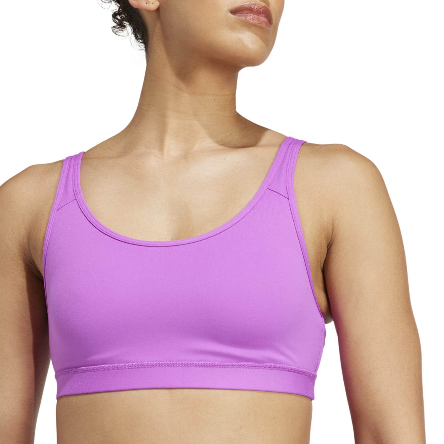 TOP MUJER ADIDAS ALL ME ESSENTIALS SM MORADO - 4