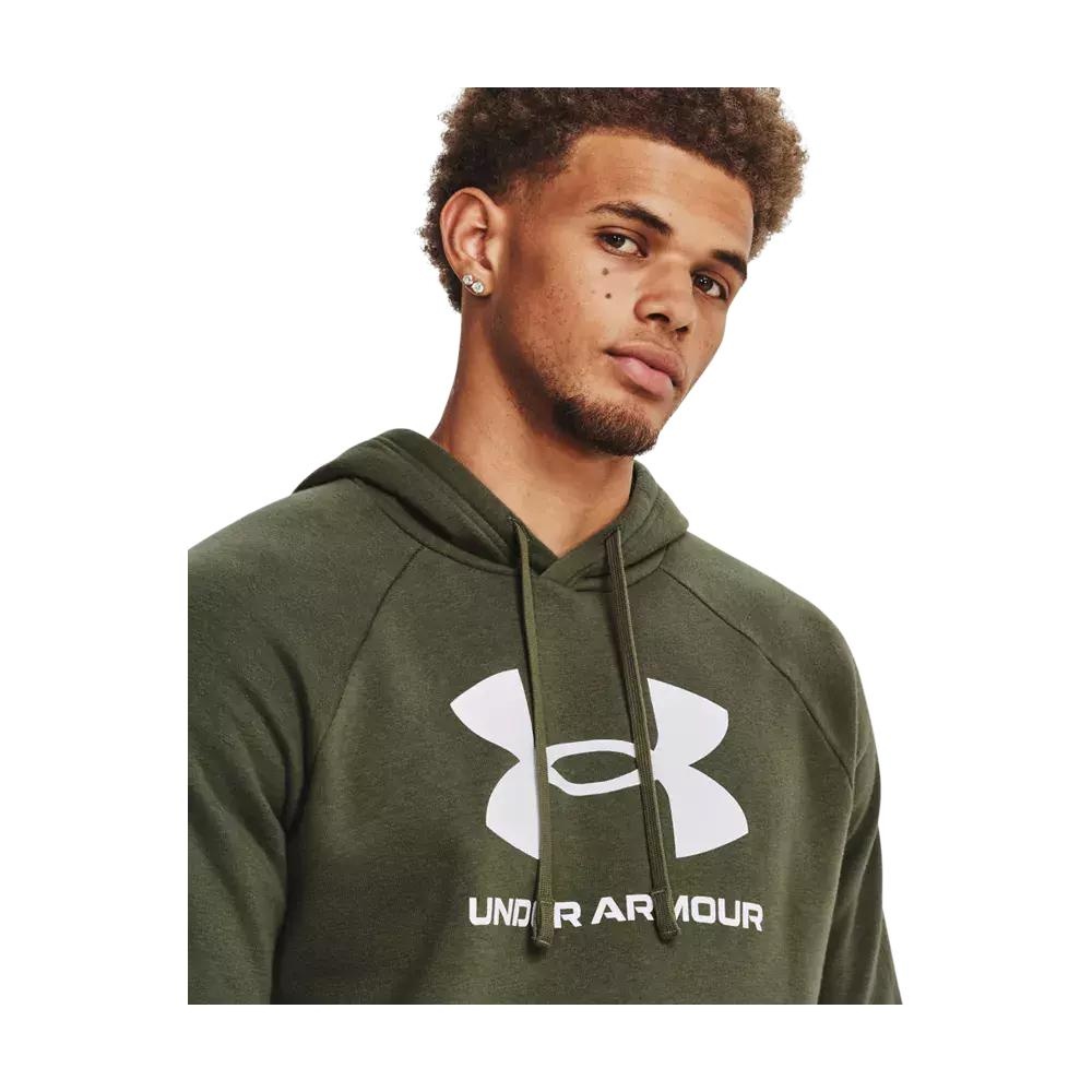 POLERA DEPORTIVA ALGODÓN HOMBRE UNDER ARMOUR VERDE - 3