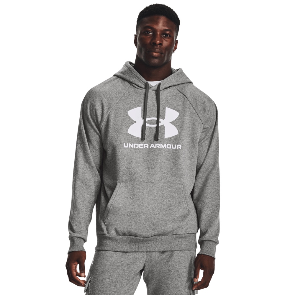 POLERA DEPORTIVA ALGODÓN HOMBRE UNDER ARMOUR GRIS - 1
