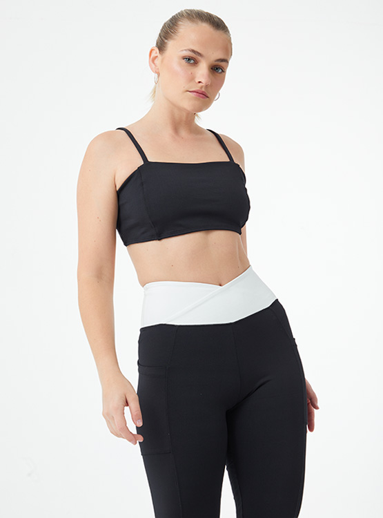 TOP DEPORTIVO MUJER MARQUIS X NATALIA MERINO NEGRO - 3